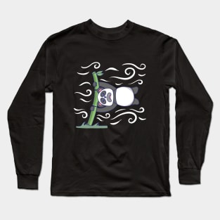 Panda and the Tornado Long Sleeve T-Shirt